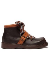 Preen By Thornton Bregazzi Zen square-toe leather boots
