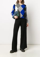 Pringle knitted wide-leg trousers