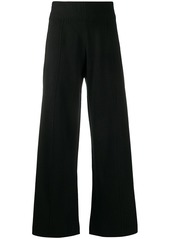 Pringle knitted wide-leg trousers