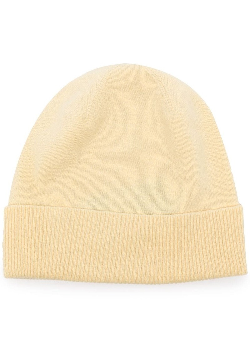 Pringle ribbed double-layer beanie