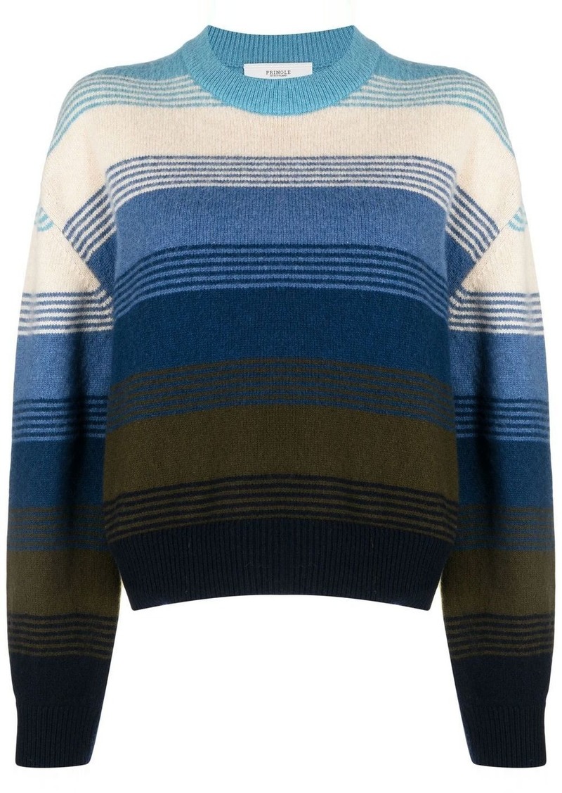 Pringle striped wool jumper