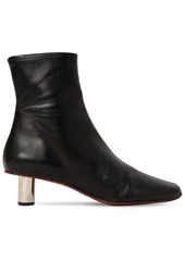 Proenza Schouler 40mm Stretch Leather Ankle Boots