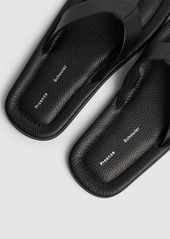 Proenza Schouler 5mm Cooper Leather Flip Flop Sandals