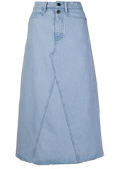 Proenza Schouler A-line denim skirt