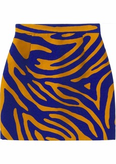 Proenza Schouler striped jacquard miniskirt
