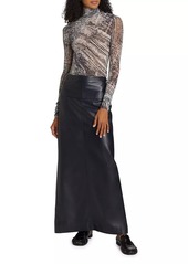 Proenza Schouler Adriana Leather Maxi Skirt