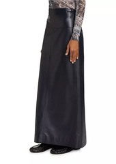 Proenza Schouler Adriana Leather Maxi Skirt