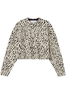 Proenza Schouler animal-pattern jacquard jumper