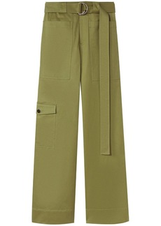 Proenza Schouler belted-waist cargo trousers