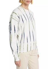 Proenza Schouler Blake Tie-Dye Stripe Sweatshirt