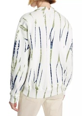 Proenza Schouler Blake Tie-Dye Stripe Sweatshirt