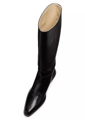 Proenza Schouler Bronco Leather Knee-High Boots