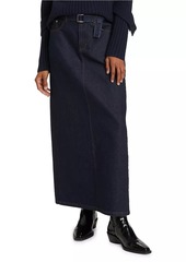 Proenza Schouler Calder Stretch Denim Maxi Skirt