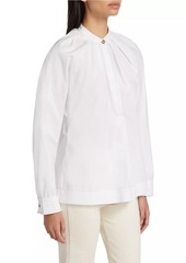 Proenza Schouler Carter Tech Poplin Top