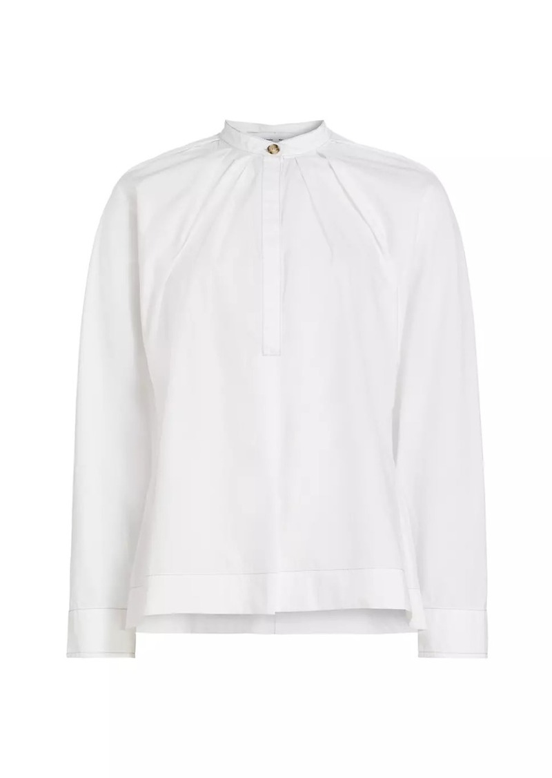 Proenza Schouler Carter Tech Poplin Top