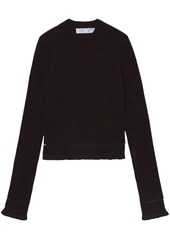 Proenza Schouler chenille-texture long-sleeved sweater