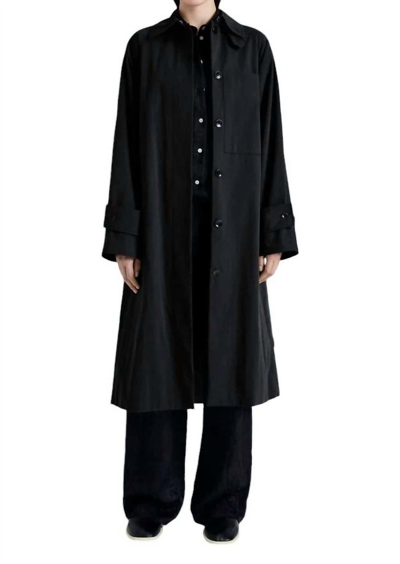 Proenza Schouler Clark Trench Coat In Black