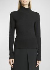 Proenza Schouler Claude Open-Back Ribbed Sweater