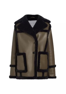Proenza Schouler Coated Fleece Jacket