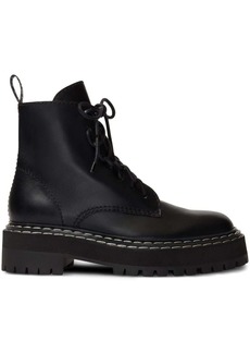 Proenza Schouler Combat leather boots