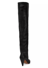 Proenza Schouler Cone 85MM Leather Over-the-Knee Boots