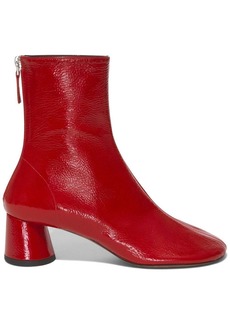 Proenza Schouler crinkle patent ankle boots