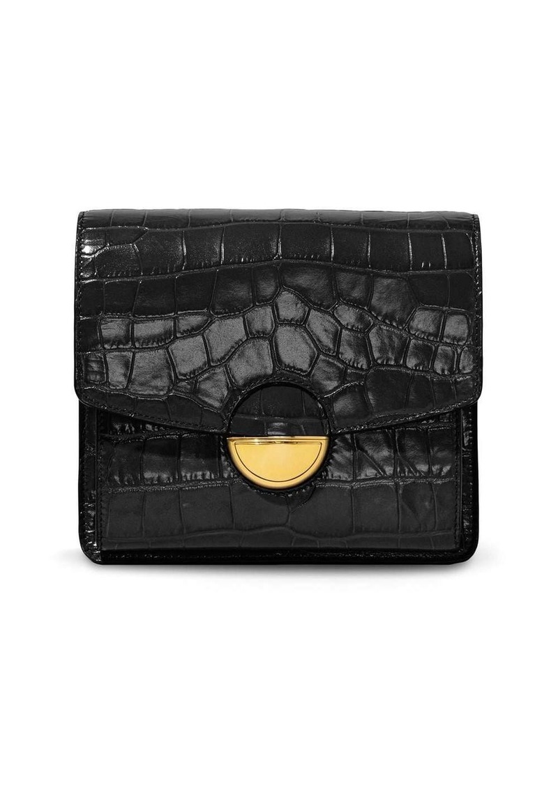 Proenza Schouler crocodile-effect Dia satchel bag