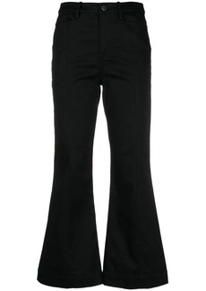 Proenza Schouler cropped flared trousers
