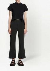 Proenza Schouler cropped kick-flare trousers