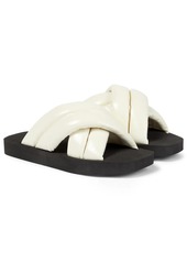 Proenza Schouler Crossover leather slides