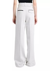 Proenza Schouler Dana Belted Wide-Leg Pants