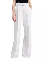 Proenza Schouler Dana Belted Wide-Leg Pants