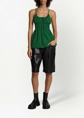 Proenza Schouler draped suiting ruched top