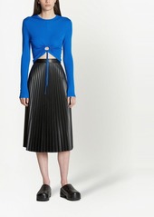 Proenza Schouler drawstring long-sleeved top