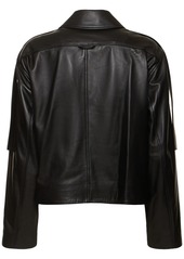 Proenza Schouler Dylan Glossy Leather Jacket