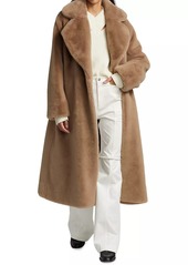 Proenza Schouler Faux Fur Belted Coat