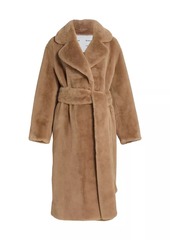 Proenza Schouler Faux Fur Belted Coat