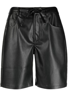 Proenza Schouler faux leather mid-length shorts