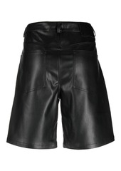 Proenza Schouler faux leather mid-length shorts