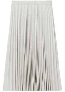 Proenza Schouler faux-leather pleated skirt