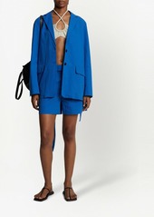 Proenza Schouler flap-pocket cotton blazer