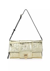 Proenza Schouler Flip Metallic Lacquered Shoulder Bag