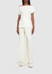 Proenza Schouler Francesa Adjustable Crepe Top