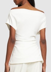 Proenza Schouler Francesa Adjustable Crepe Top