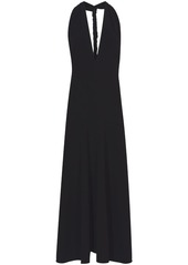 Proenza Schouler matte crepe twist back dress