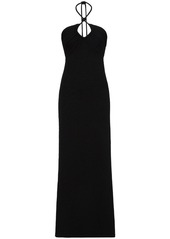 Proenza Schouler halterneck knitted maxi dress