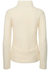 Proenza Schouler Haven Wool Blend Rib Knit Sweater