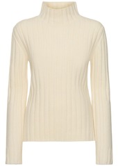 Proenza Schouler Haven Wool Blend Rib Knit Sweater