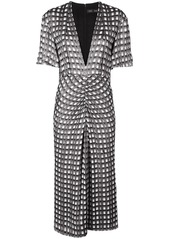 Proenza Schouler Jacquard Short Sleeve Dress