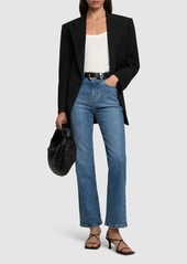 Proenza Schouler Jasper Mid Rise Flared Jeans